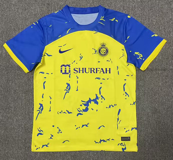 AAA Quality Al-Nassr 23/24 Special Yellow/Blue Soccer Jersey